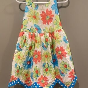 Bonnie Jean Dress! Cute pattern and hem at bottom!